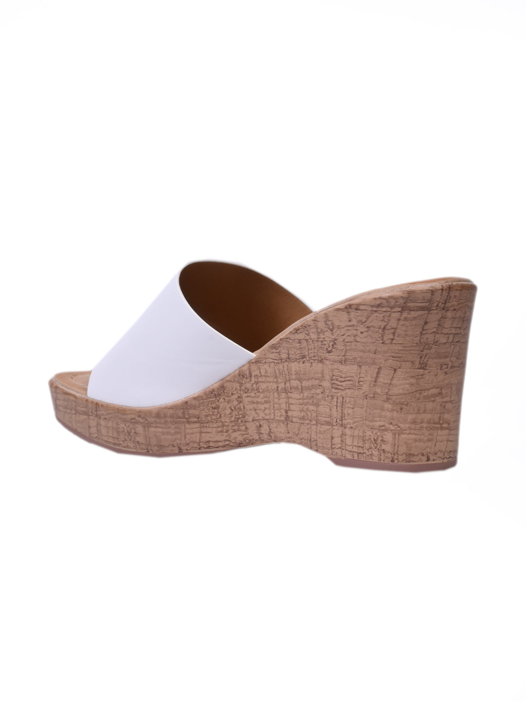 Women, Women Footwear, White Wedges