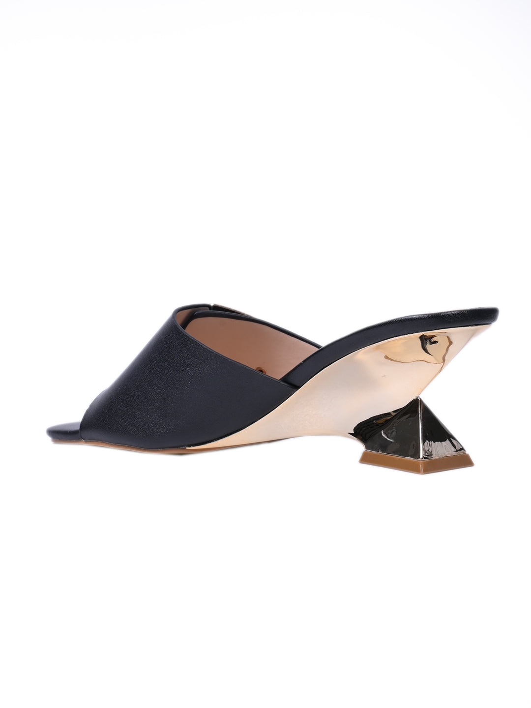 Women, Women Footwear, Black Sandals