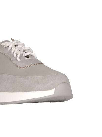 Women, Women Footwear, Grey Loafers