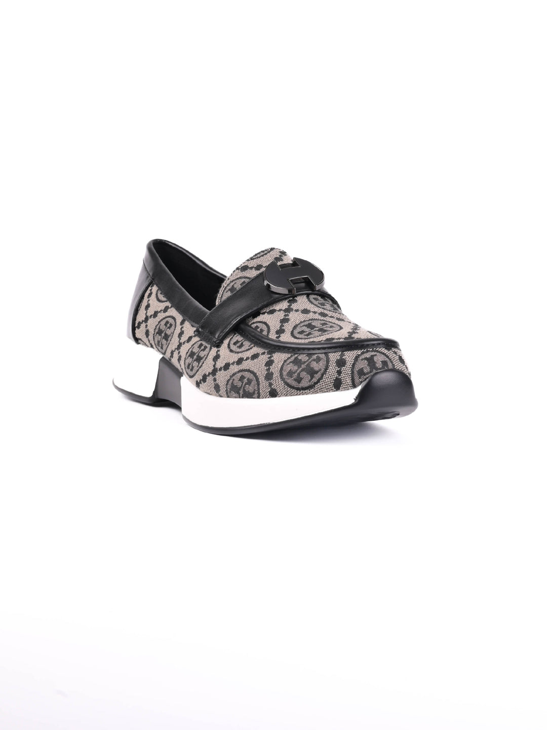 Women, Women Footwear, Black Loafers