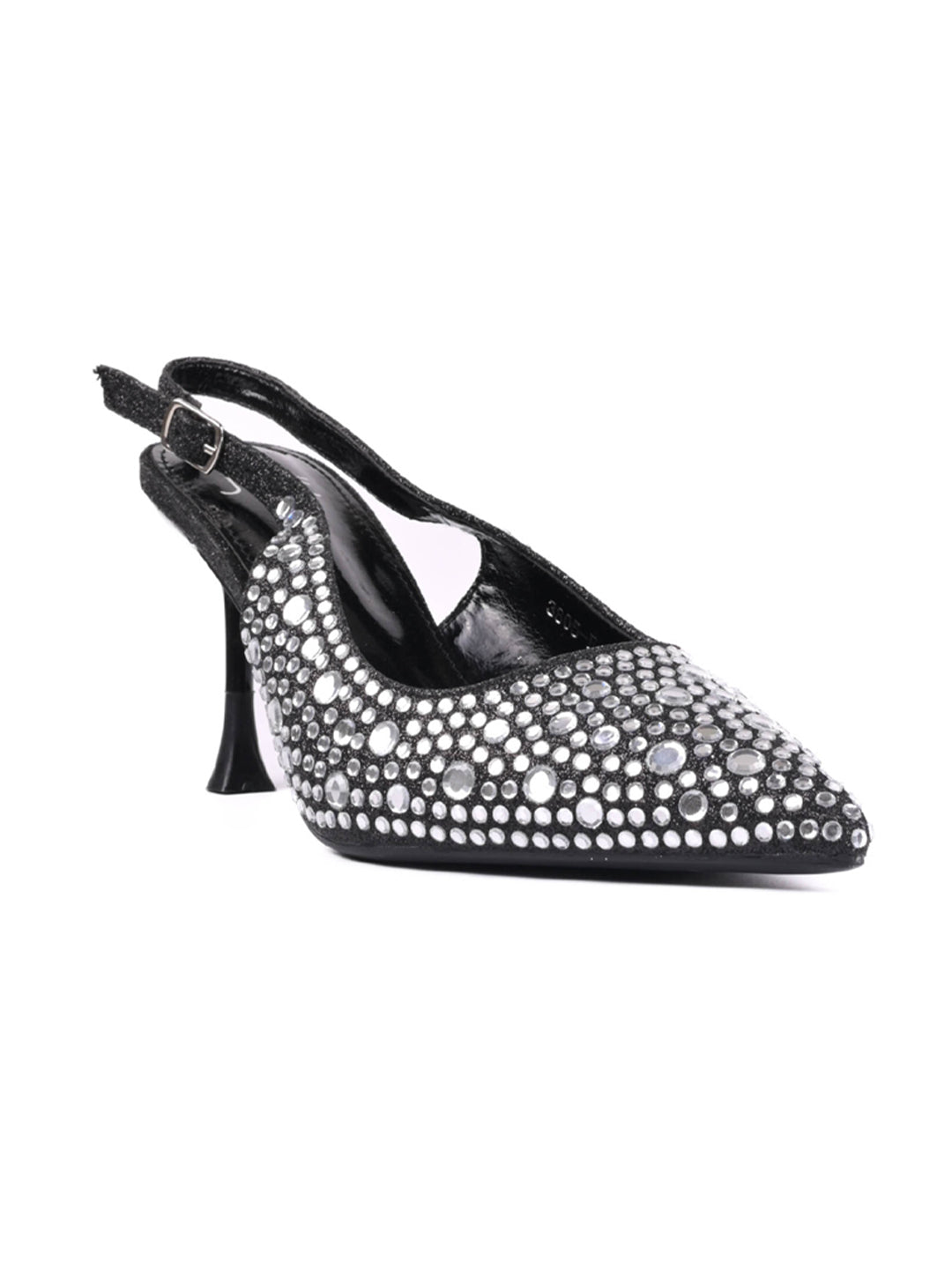 Women, Women Footwear, Black Pumps