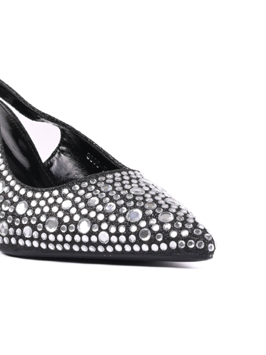 Women Black Embellished Pumps