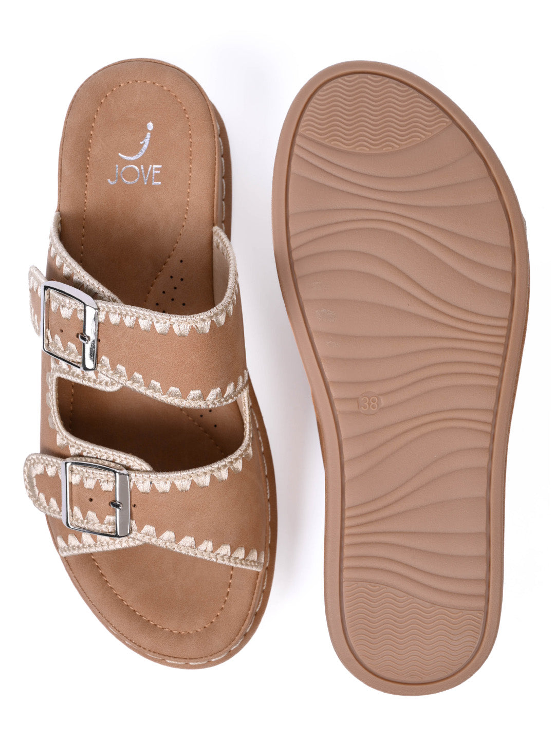 Women, Women Footwear, Brown Sandals