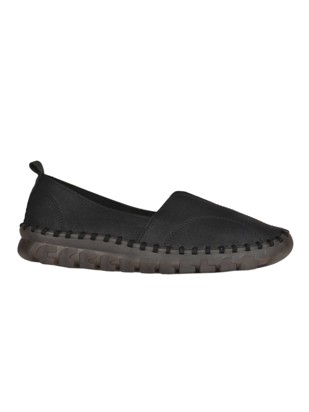 Women, Women Footwear, Black Loafers