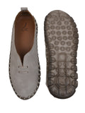 Women, Women Footwear, Grey Loafers
