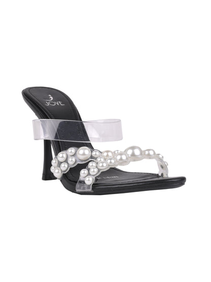 Women, Women Footwear, Black Sandals