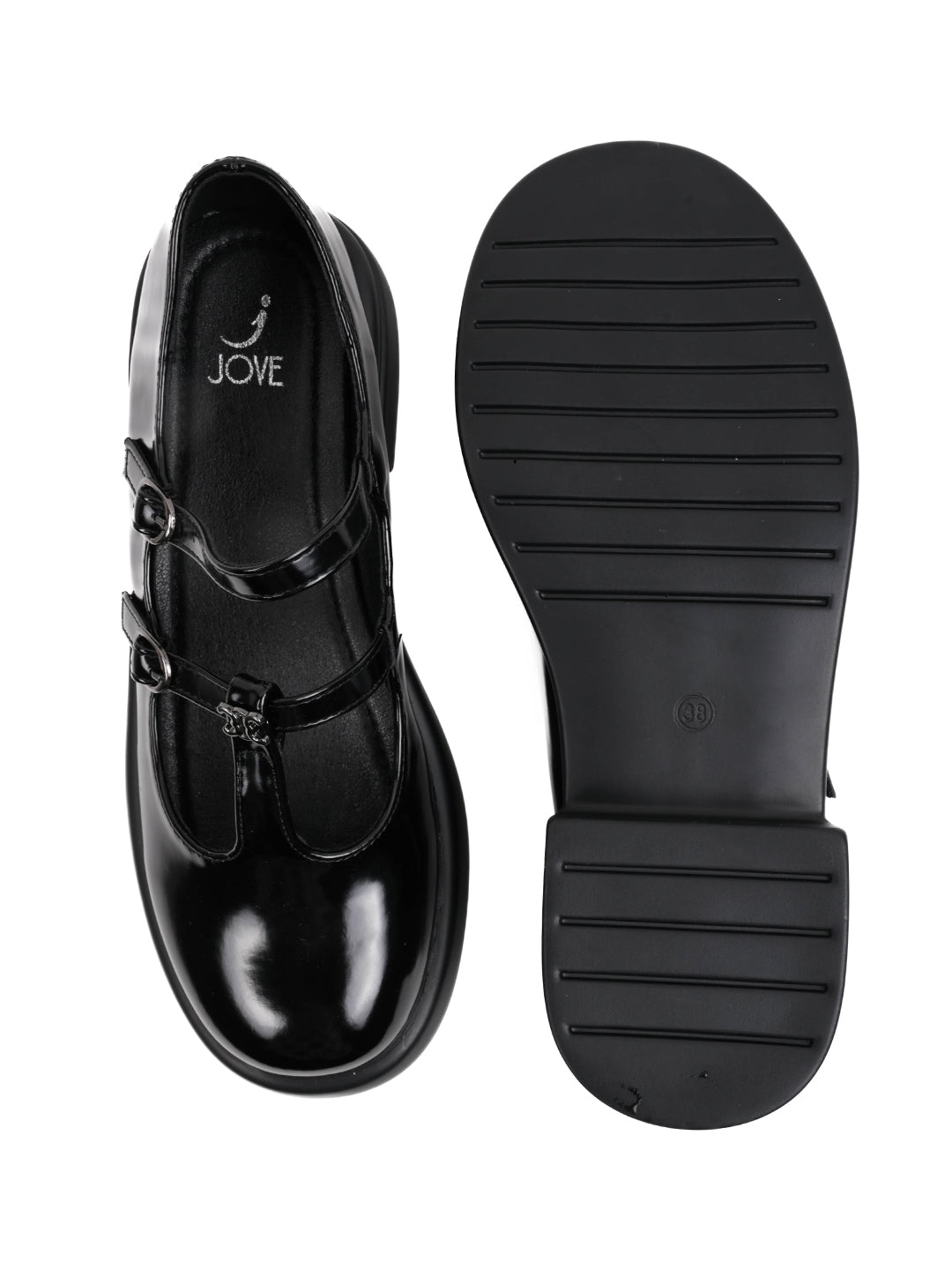 Women, Women Footwear, Black Mary Jane