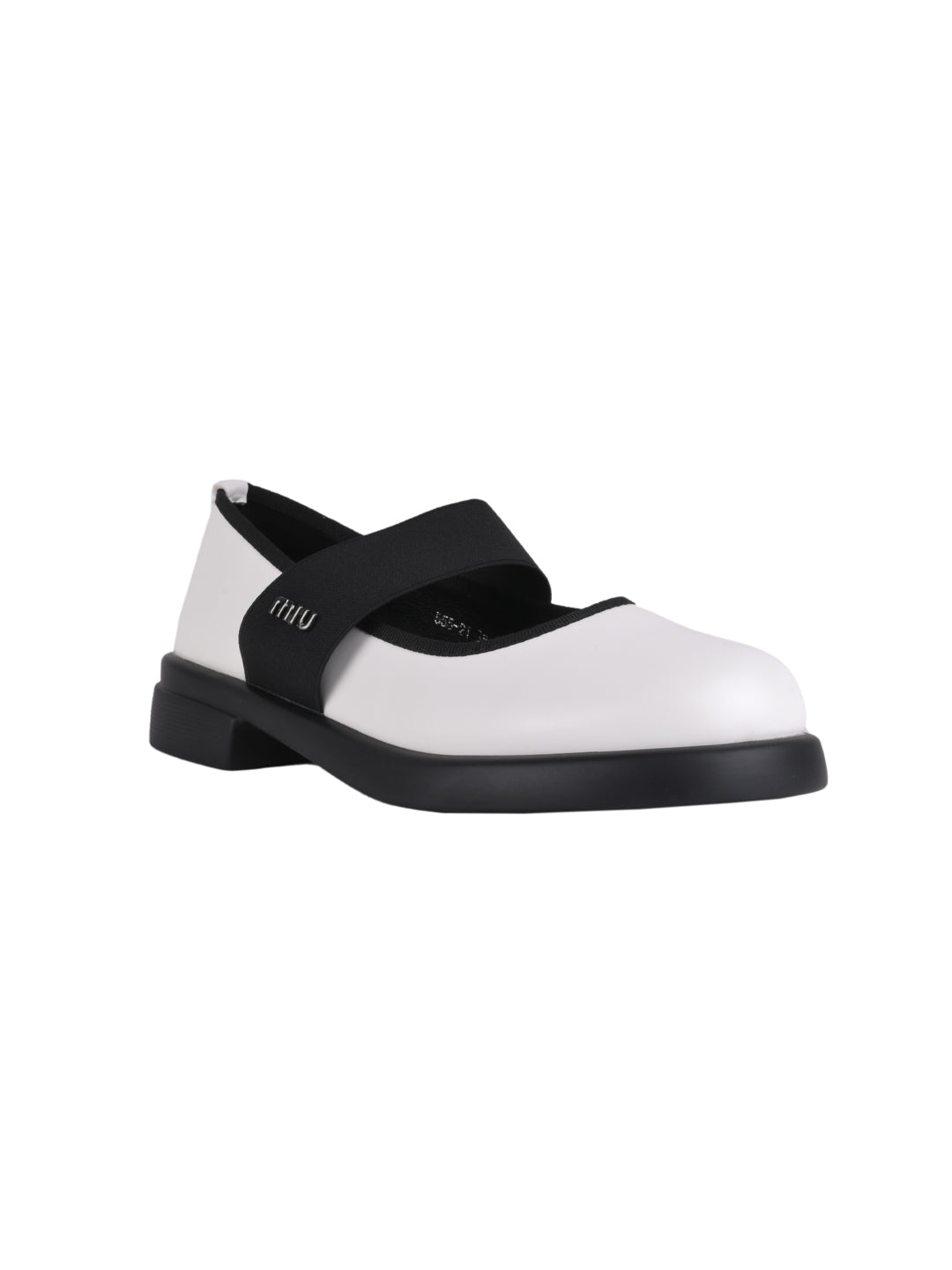 Women, Women Footwear, White Ballerinas