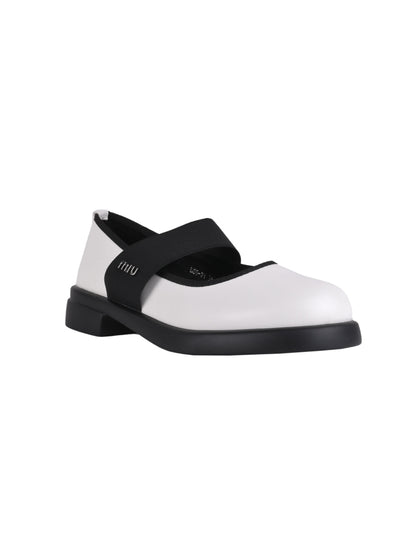 Women, Women Footwear, White Ballerinas