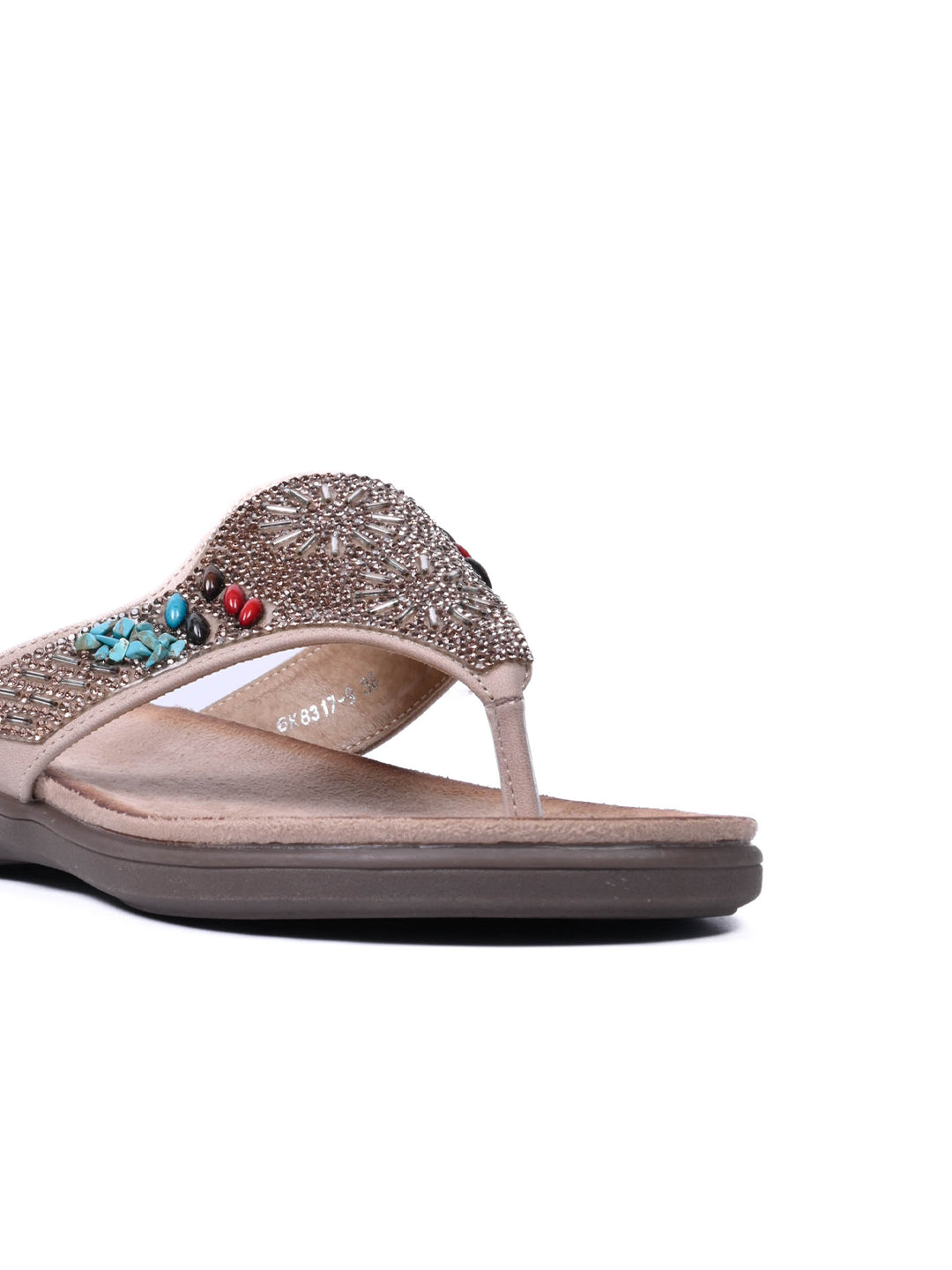Women, Women Footwear, Pink T-Strap Flats