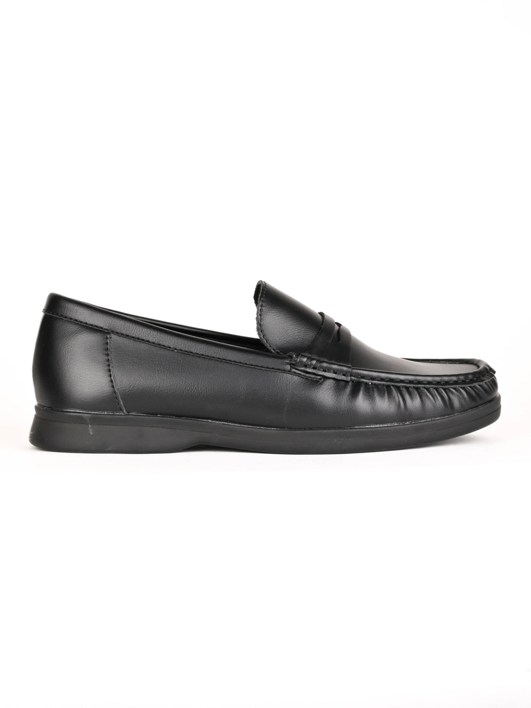 Women, Women Footwear, Black Loafers