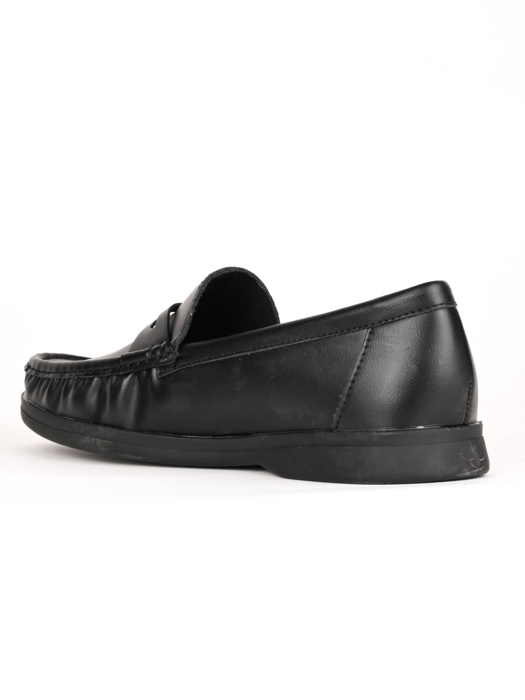 Women, Women Footwear, Black Loafers