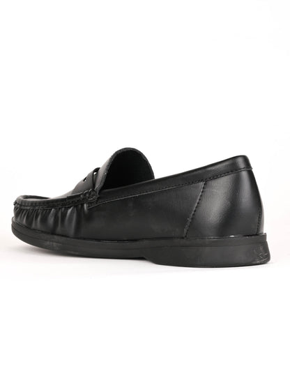 Women, Women Footwear, Black Loafers