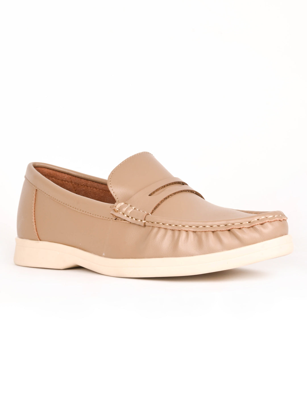 Women, Women Footwear, Khaki Loafers