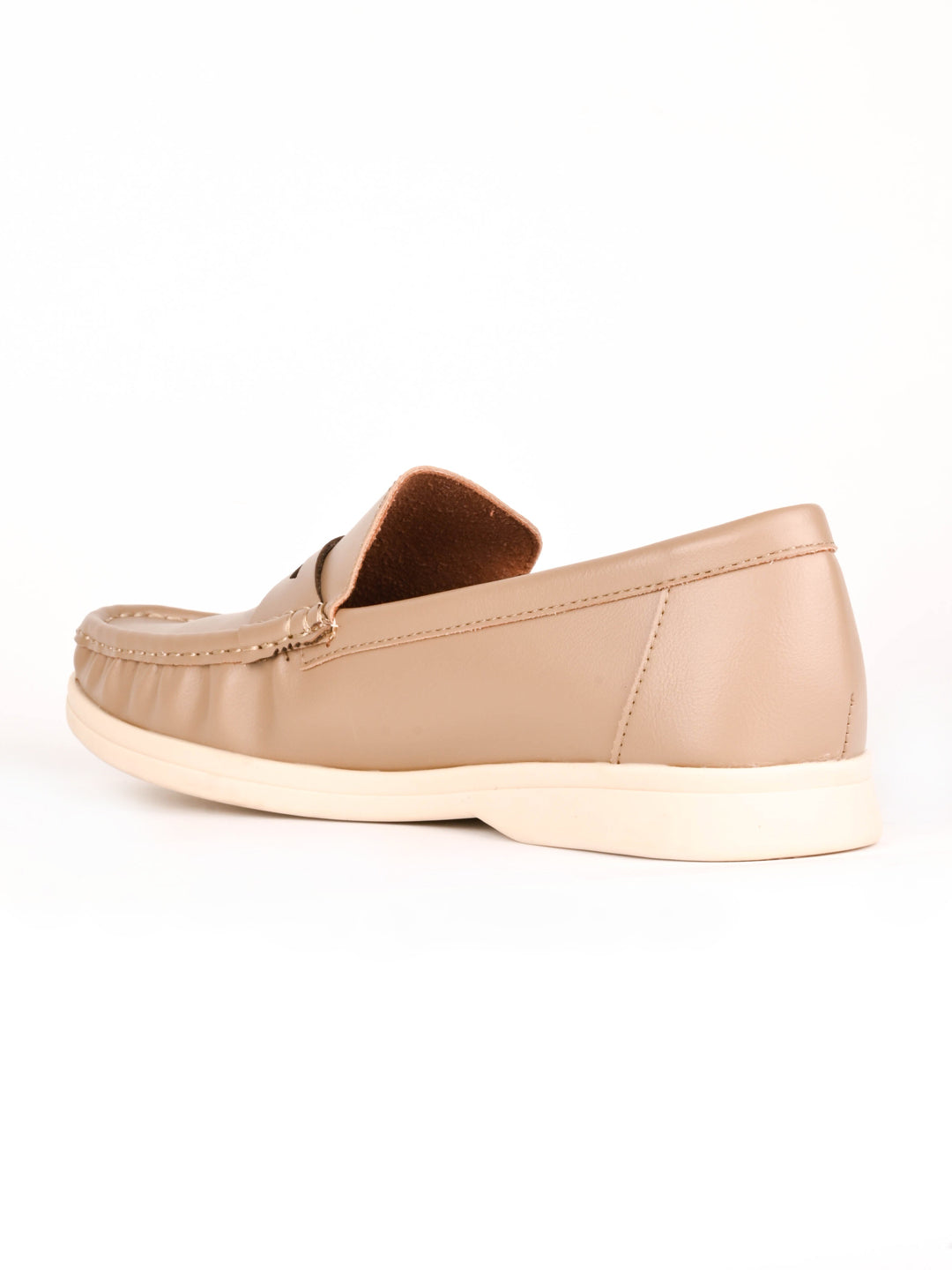 Women, Women Footwear, Khaki Loafers