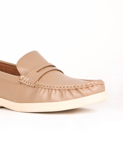 Women, Women Footwear, Khaki Loafers
