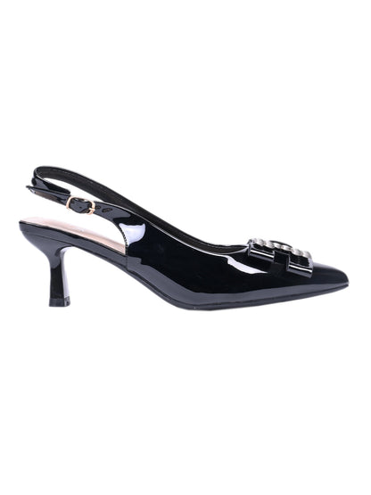 Women, Women Footwear, Black Pumps