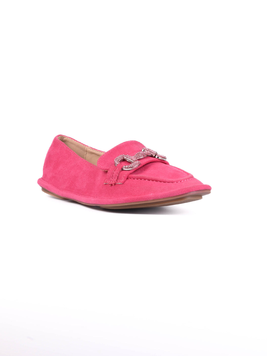 Women, Women Footwear, Fuchsia Loafers