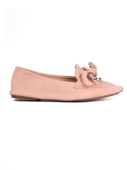 Women, Women Footwear, Pink Loafers