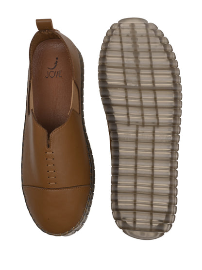 Women, Women Footwear, Camel Loafers