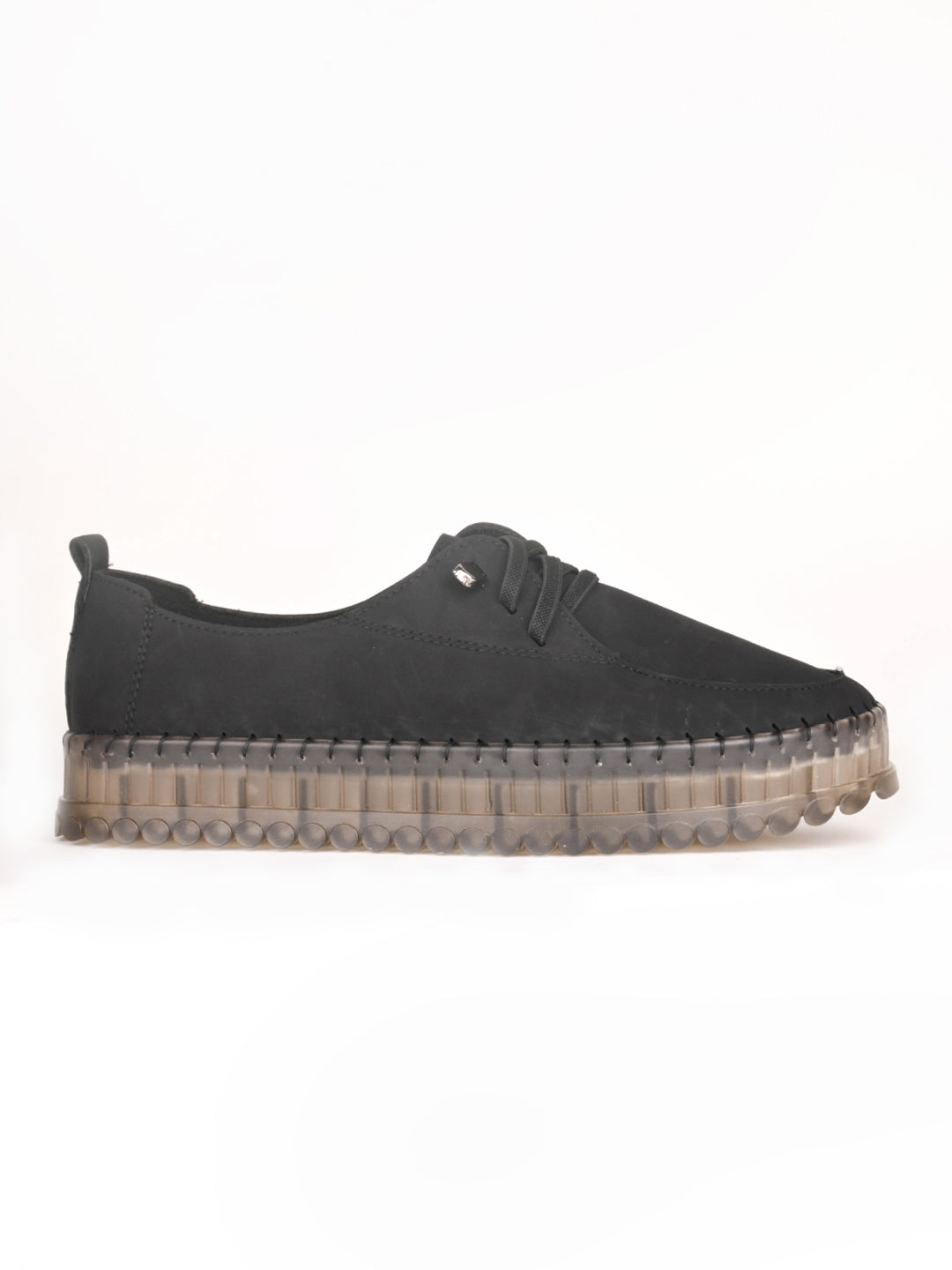Women, Women Footwear, Black Loafers