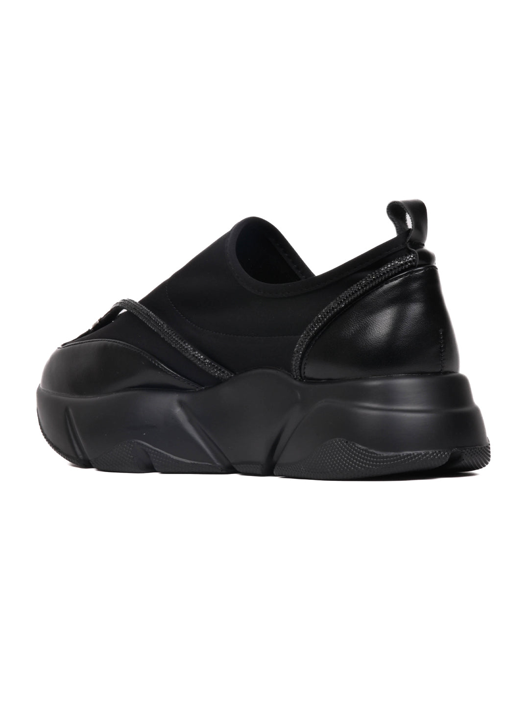 Women, Women Footwear, Black Loafers