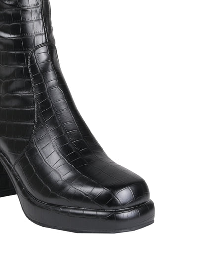 Women, Women Footwear, Black Boots