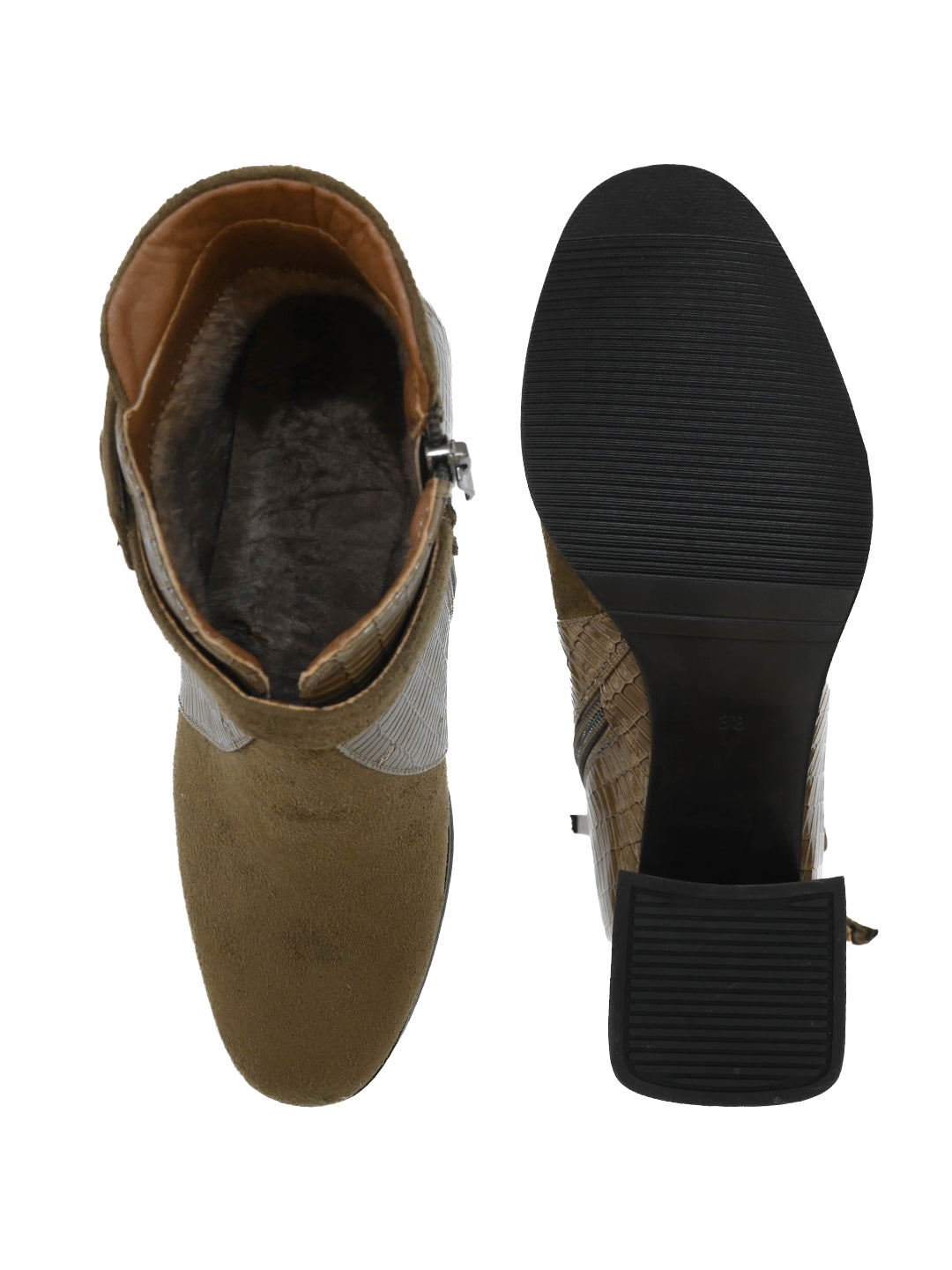 Women, Women Footwear, Khaki Boots