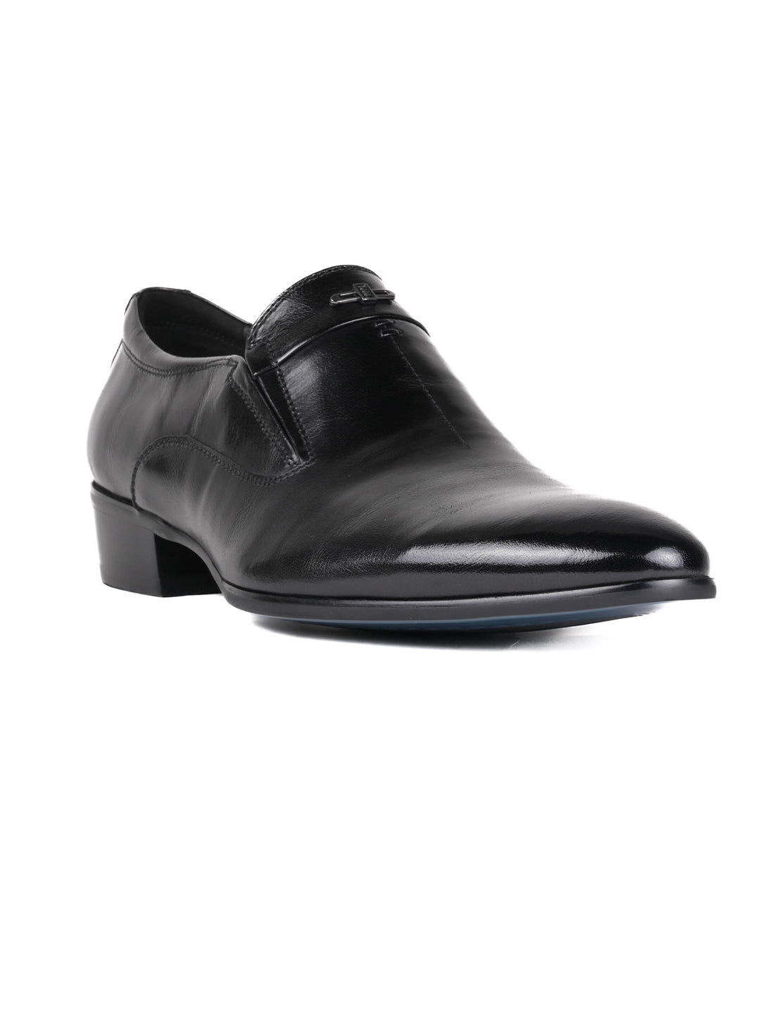 Men, Men Footwear, Black Formal Shoes