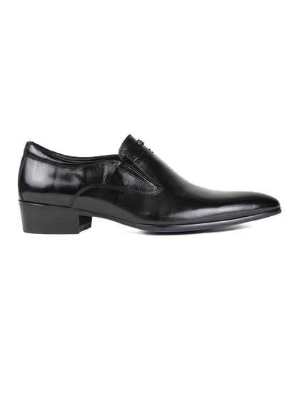 Men, Men Footwear, Black Formal Shoes