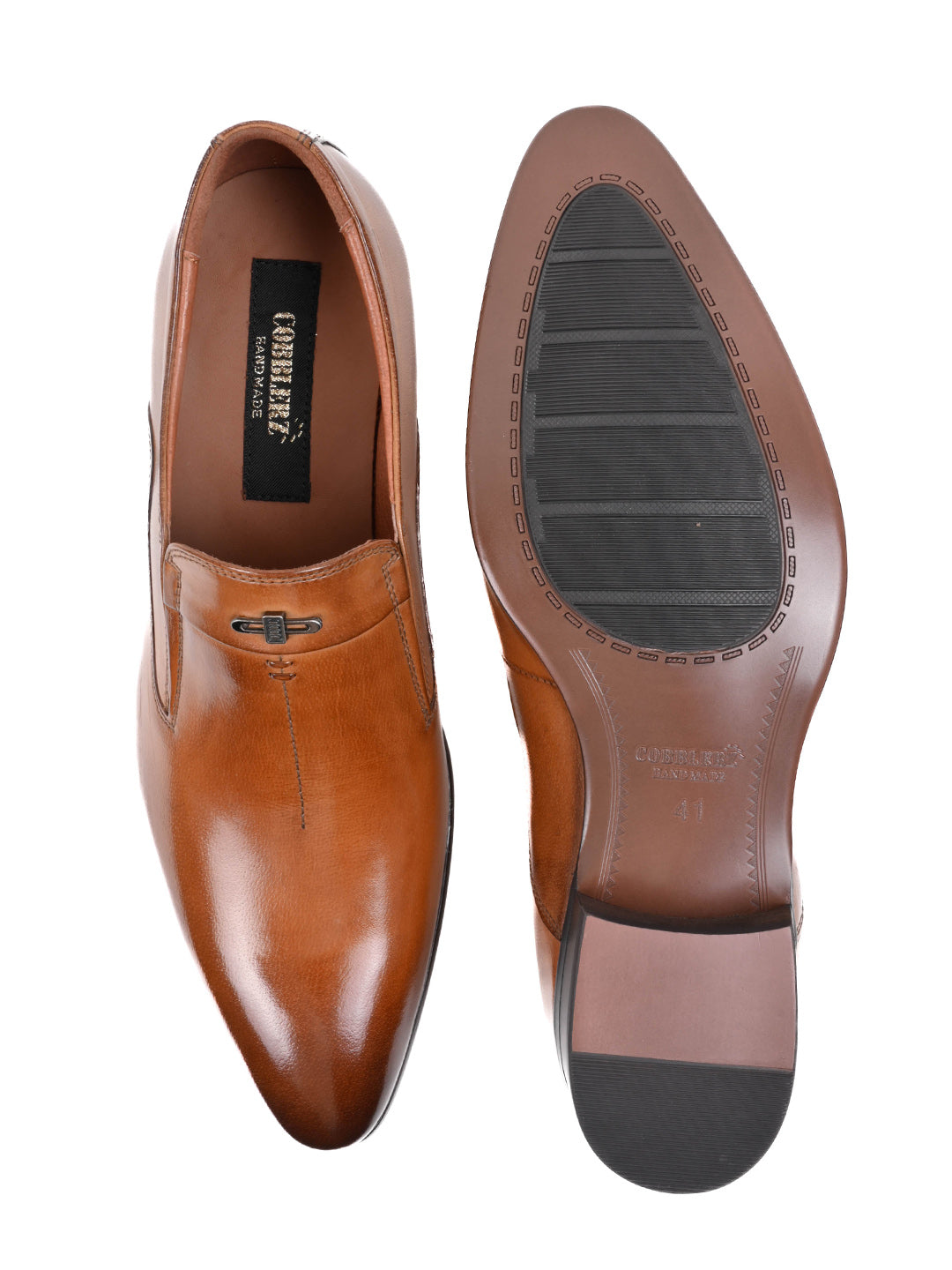 Men, Men Footwear, Tan Formal Shoes
