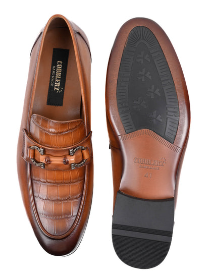 Men, Men Footwear, Tan Loafers