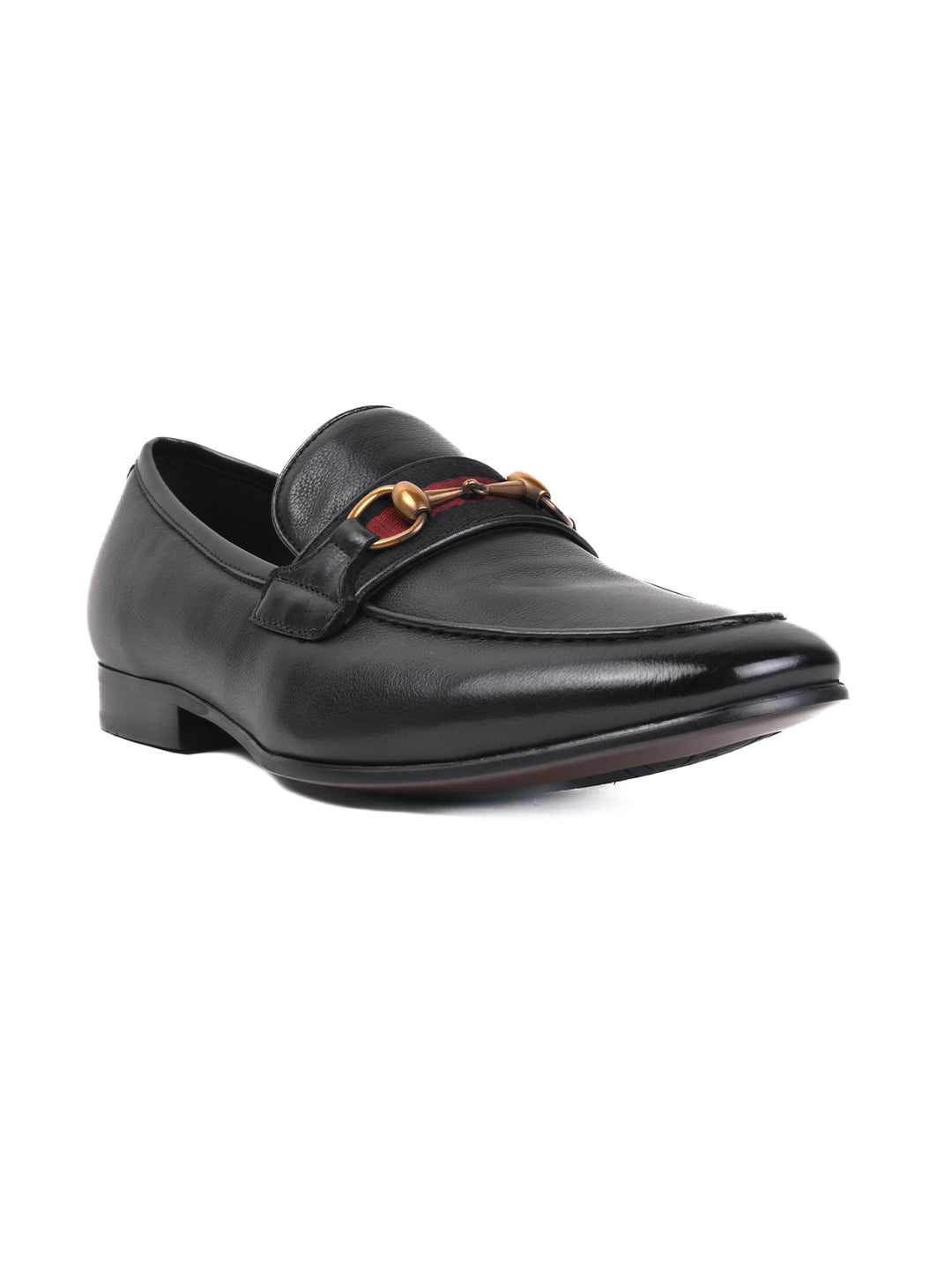 Men, Men Footwear, Black Loafers