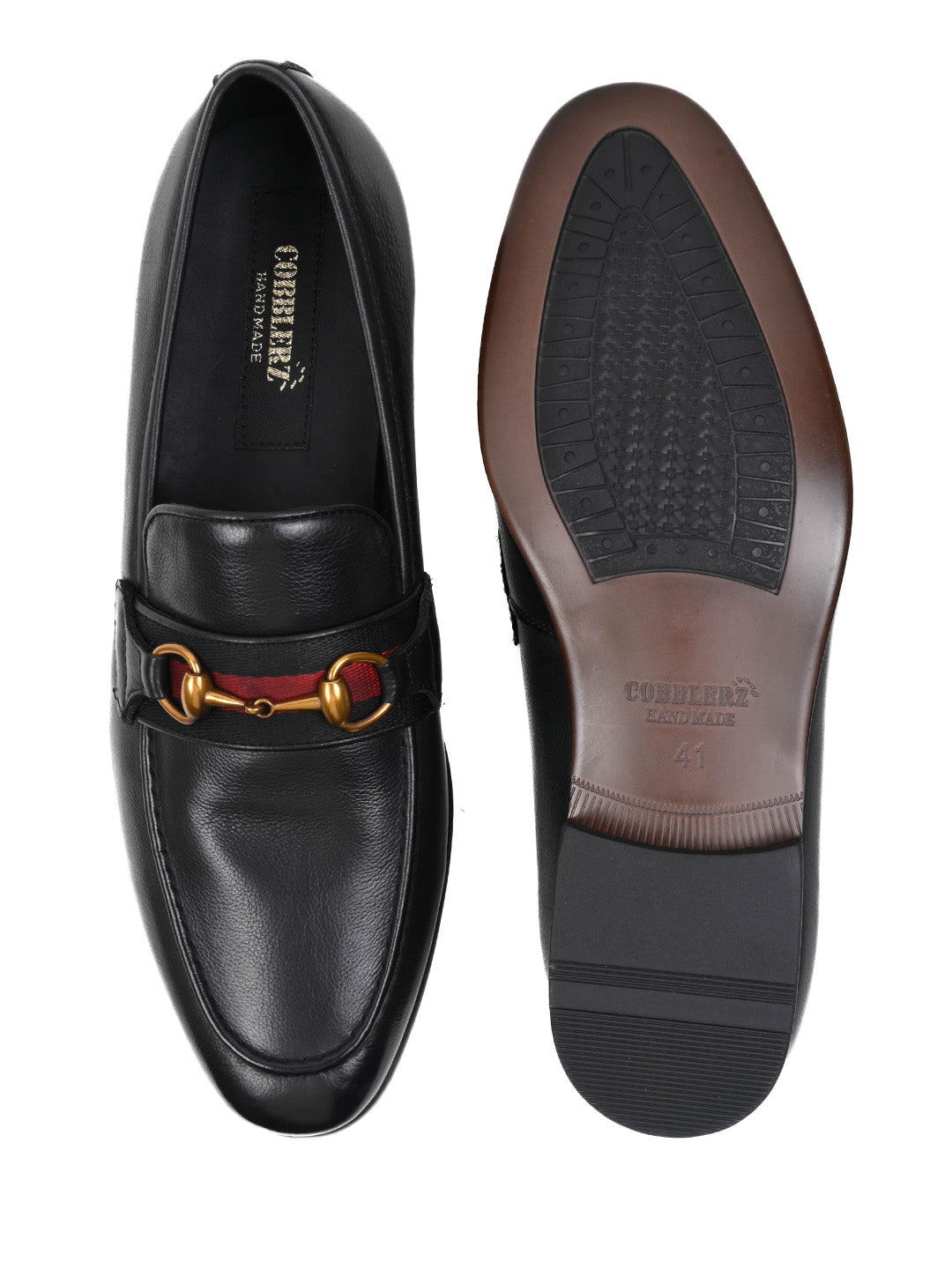 Men, Men Footwear, Black Loafers
