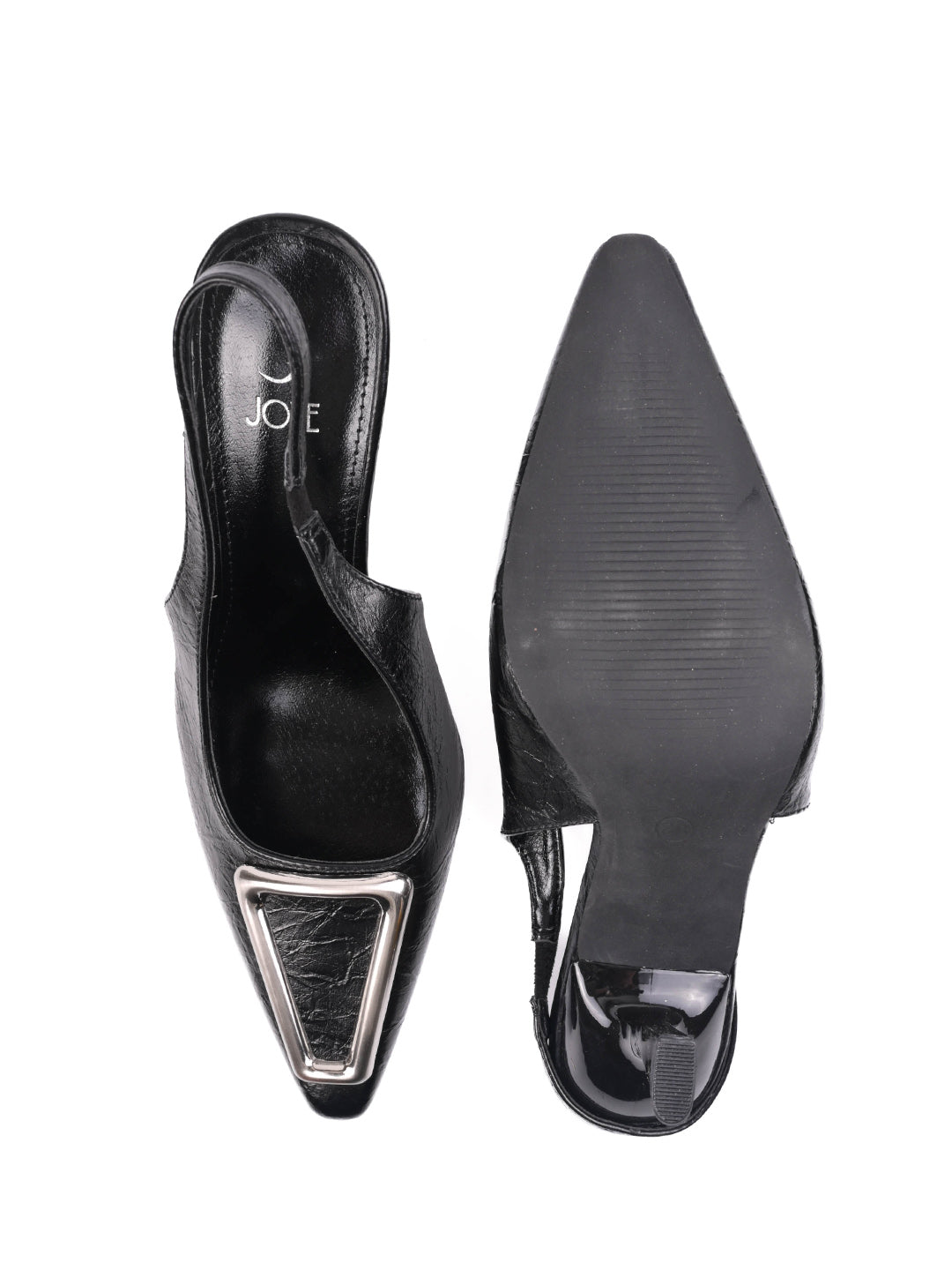 Women, Women Footwear, Black Pumps