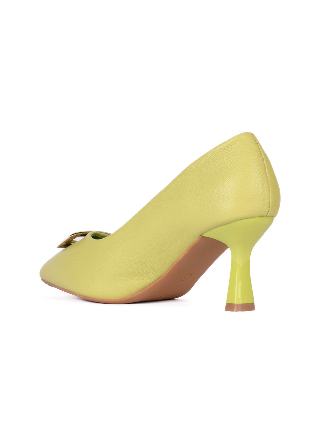 Women, Women Footwear, Green Pumps