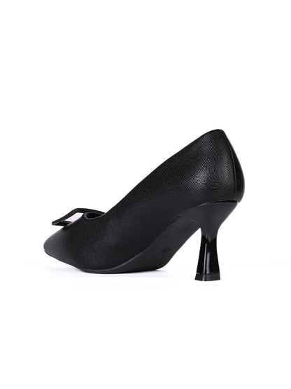 Women, Women Footwear, Black Pumps