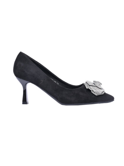 Women, Women Footwear, Black Pumps