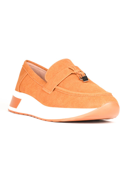 Women, Women Footwear, Camel Loafers