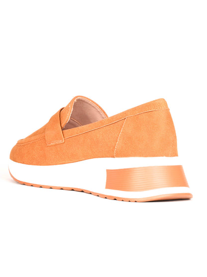 Women, Women Footwear, Camel Loafers