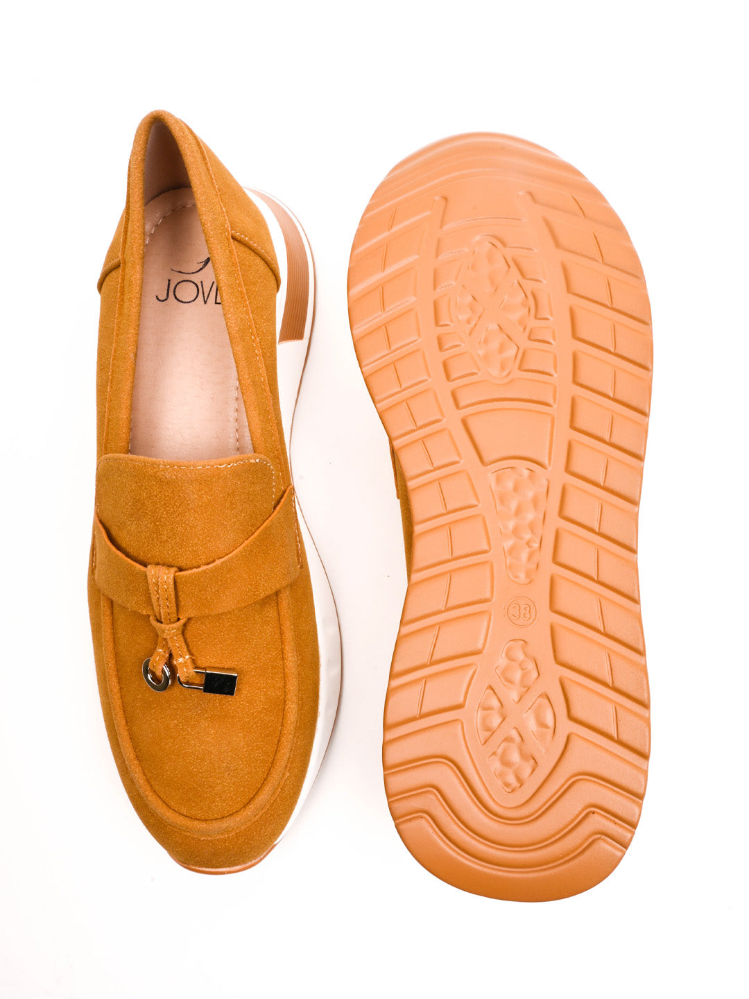 Women, Women Footwear, Camel Loafers