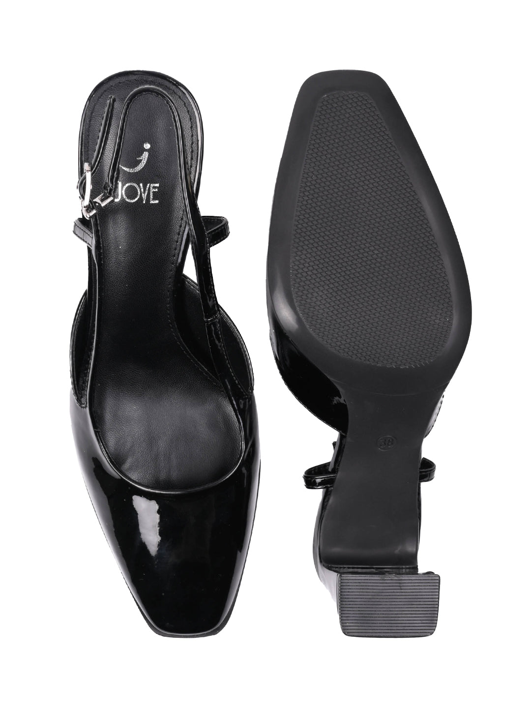 Women, Women Footwear, Black Pumps