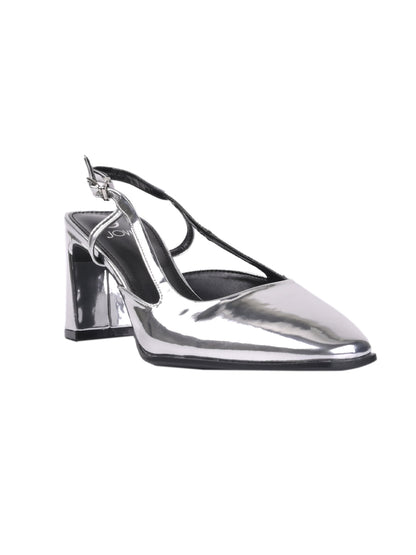Women, Women Footwear, Gold Pumps