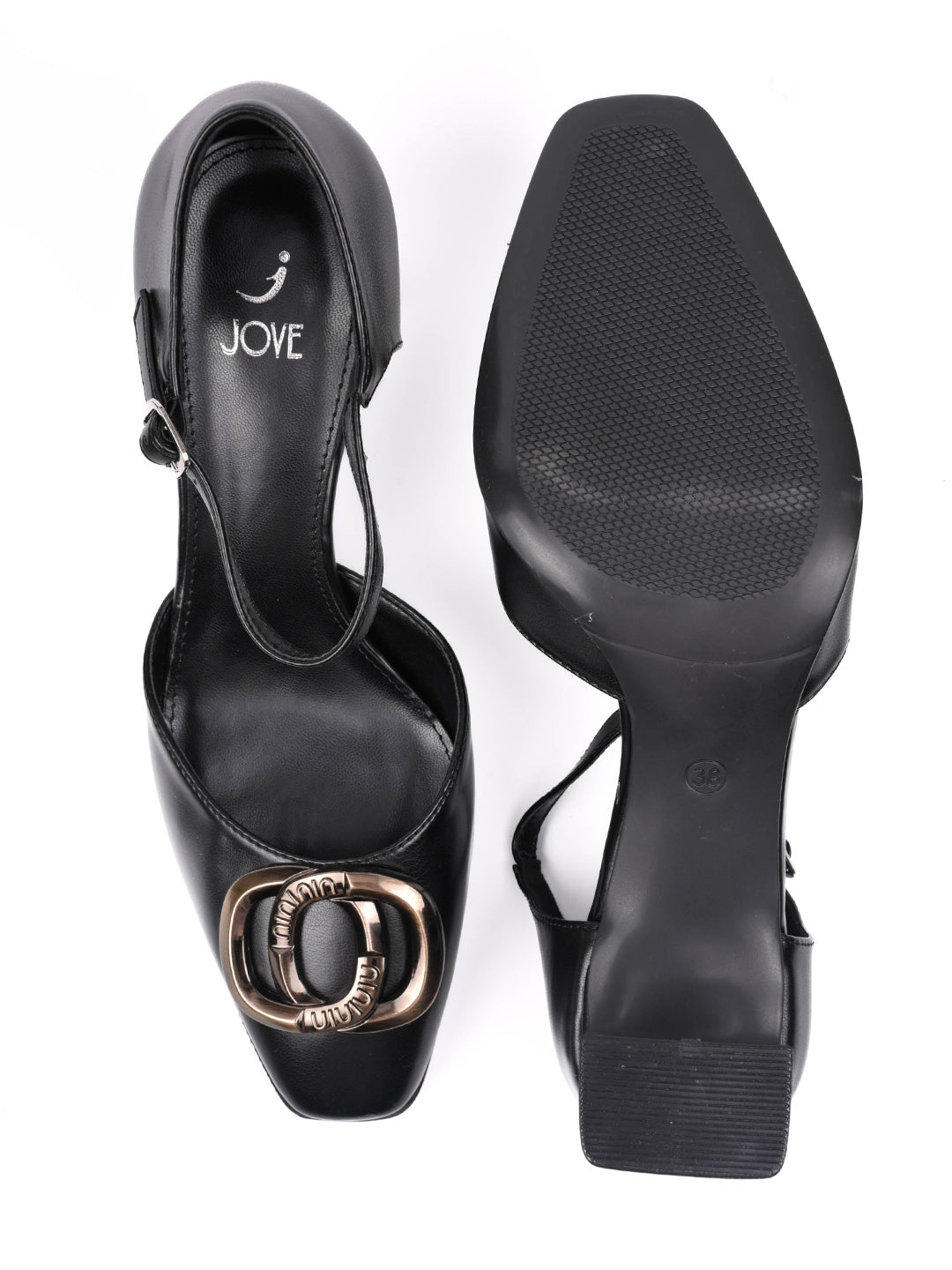Women, Women Footwear, Black Pumps