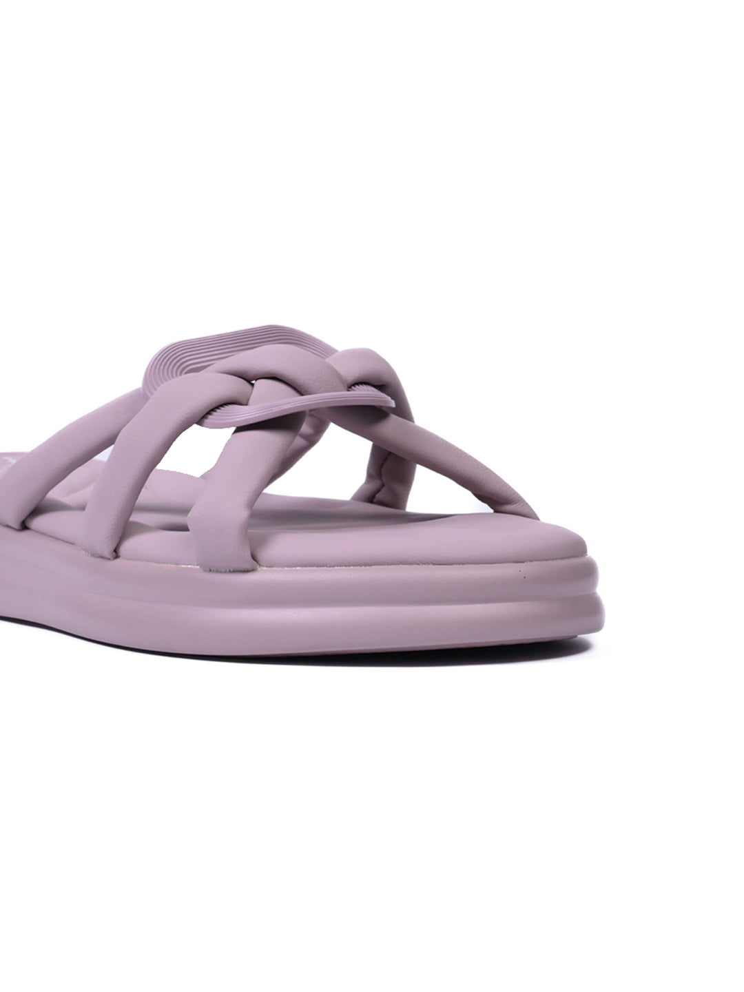 Women, Women Footwear, Purple Open Toe Flats