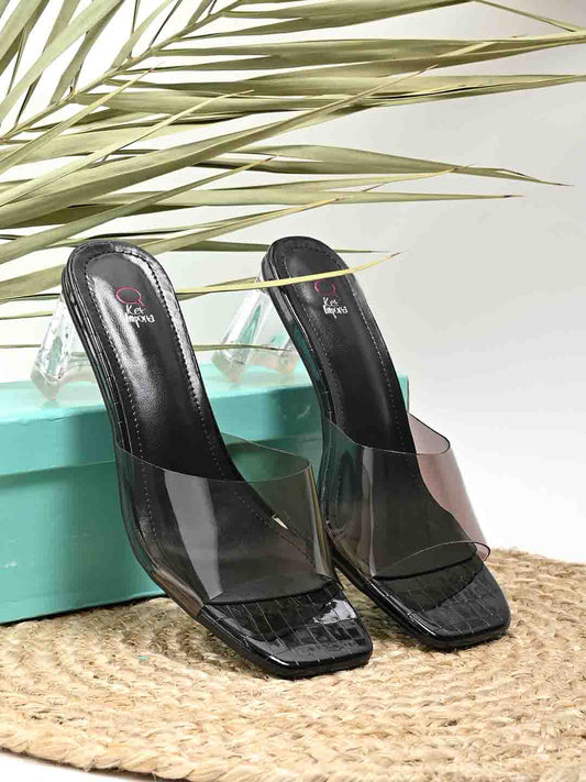 Footwear, Women Footewear, Black Sandals