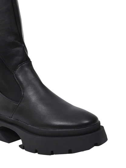 Women, Women Footwear, Black Boots