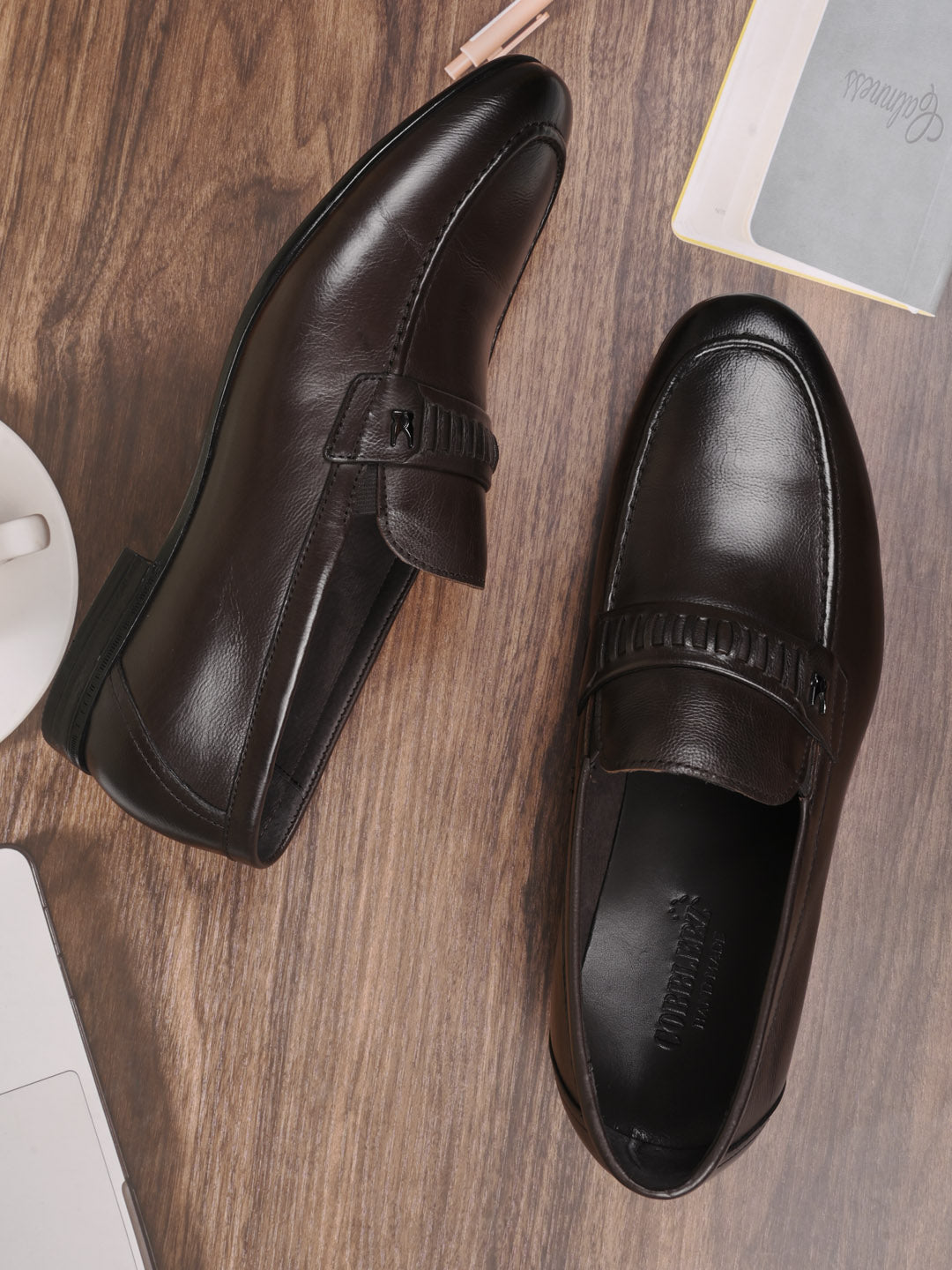 Men, Men Footwear, Coffee Formal Loafers