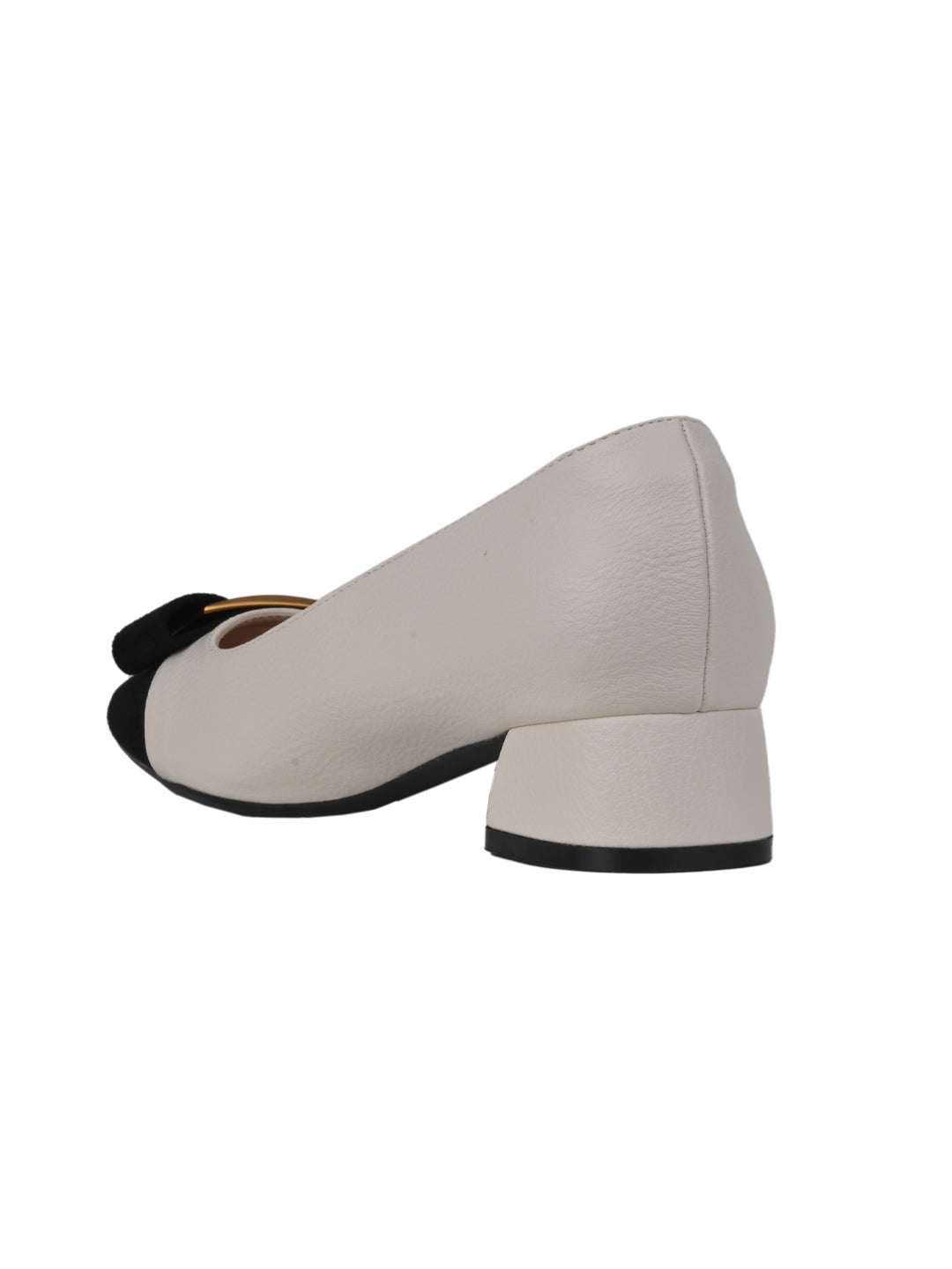 Women, Women Footwear, Off White Ballerinas