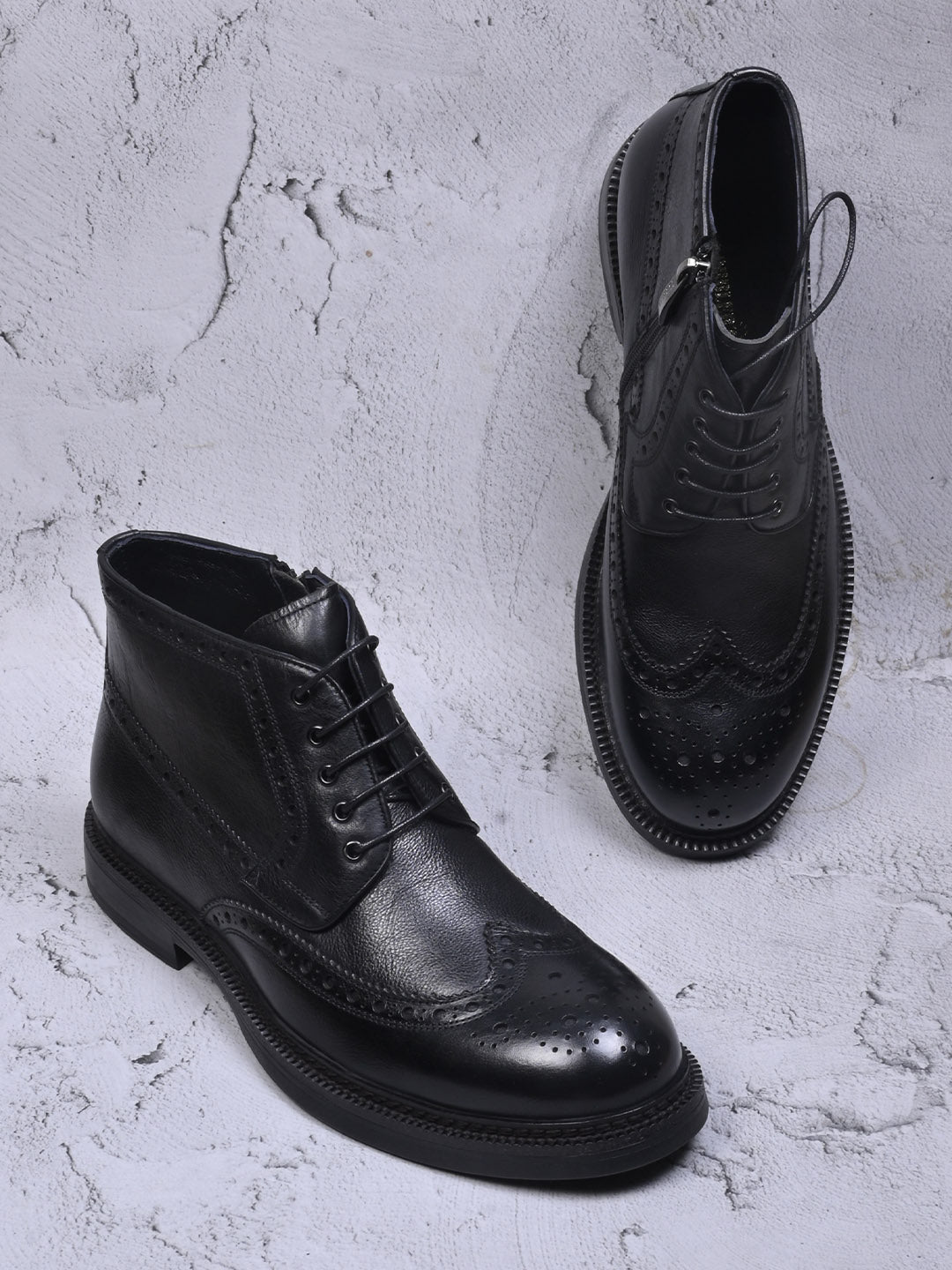 Men, Men Footwear, Black Boots
